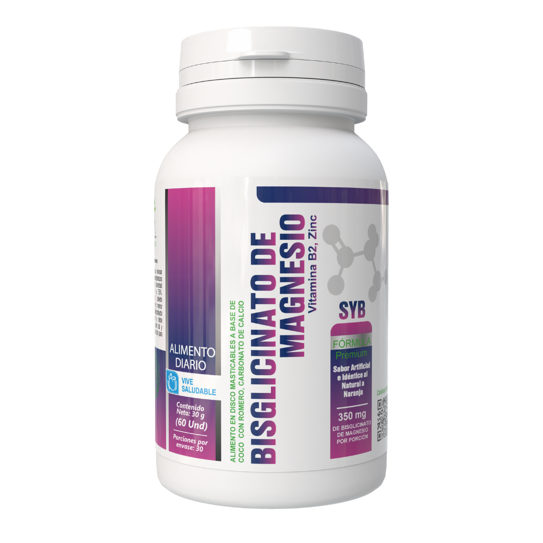 Tabletas Bisglicinato de magnesio