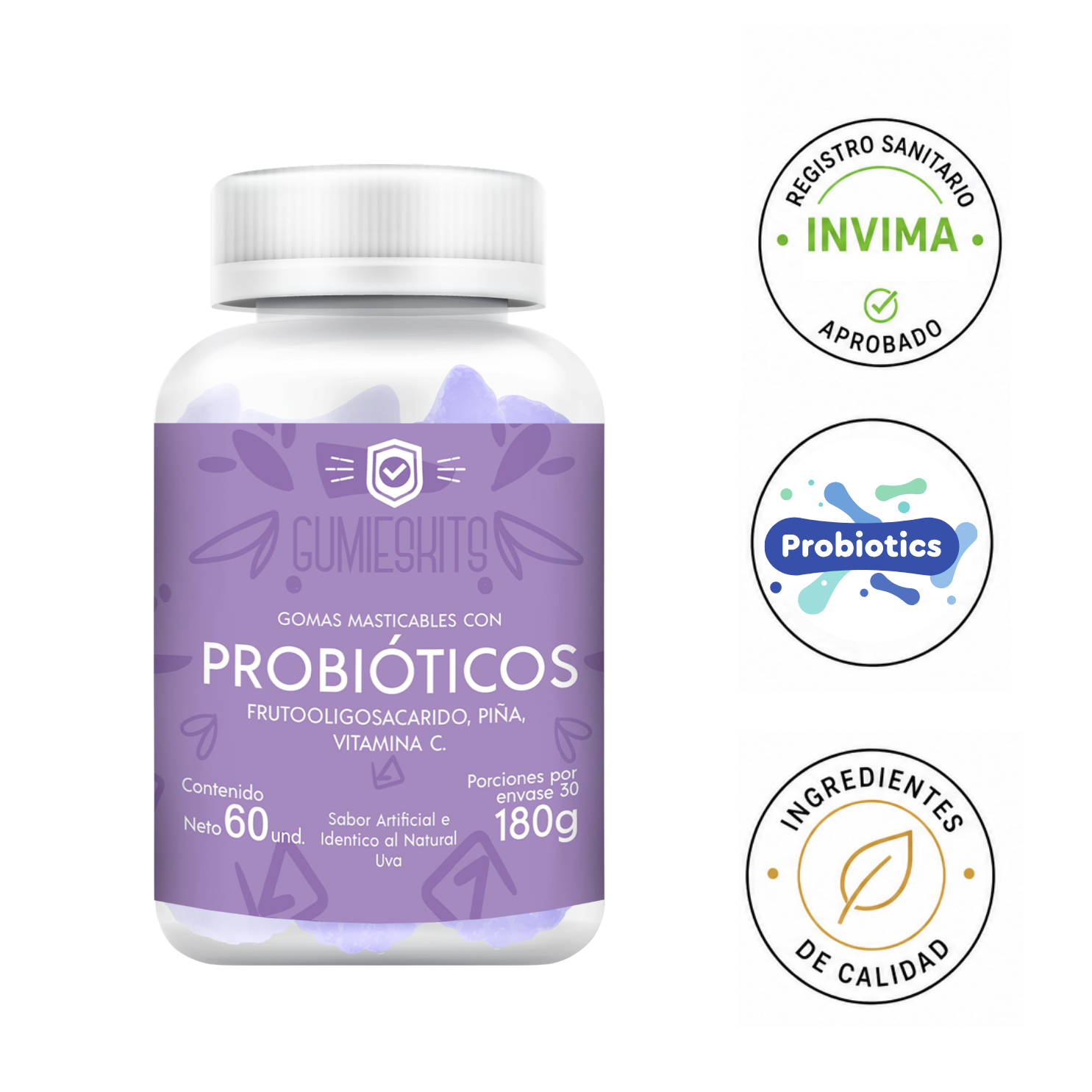 Gomitas de Probióticos