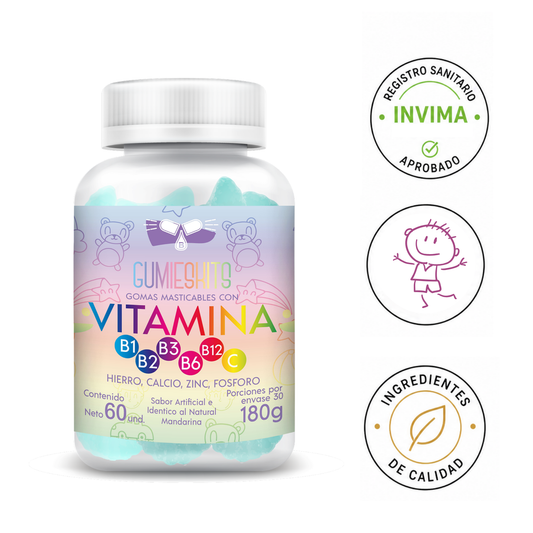 Gomitas de Multivitamínico para Niños