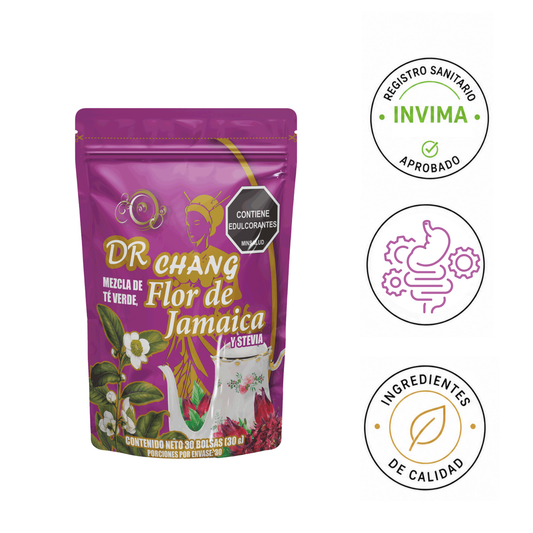 Té Flor de Jamaica Dr Chang x 30 Tisanas