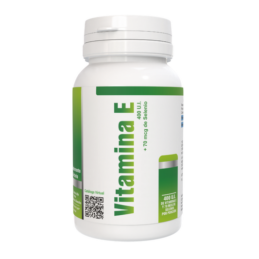 Vitamina E x 50 Cápsulas 400 U.I.