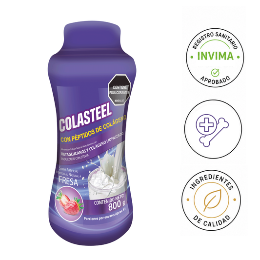Colasteel Malteada x 800 gr