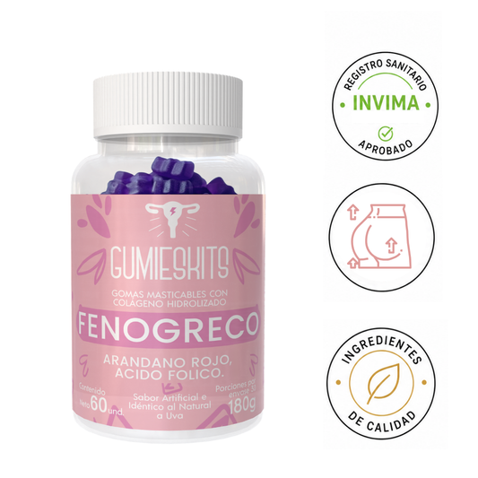 Gomitas Fenogreco