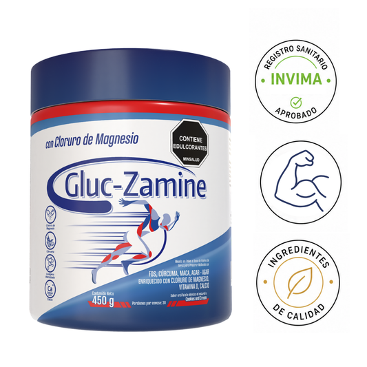 Gluc-Zamine con cloruro de magnesio 450 g