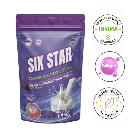 Six Star Colágeno Hidrolizado Marino 450g