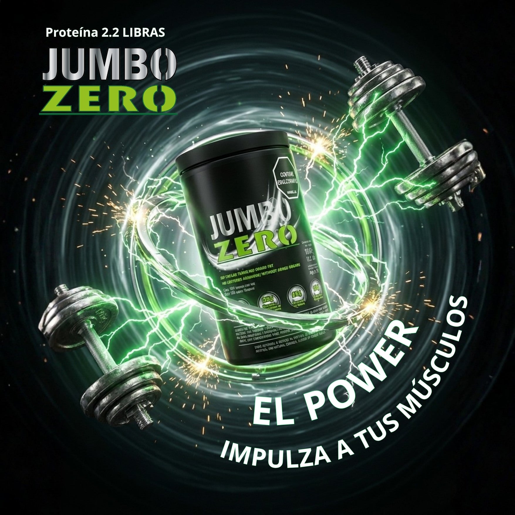 Combo Proteína Limpia Jumbo Zero x 2.2 Lbs + Depurativo & un Shacker