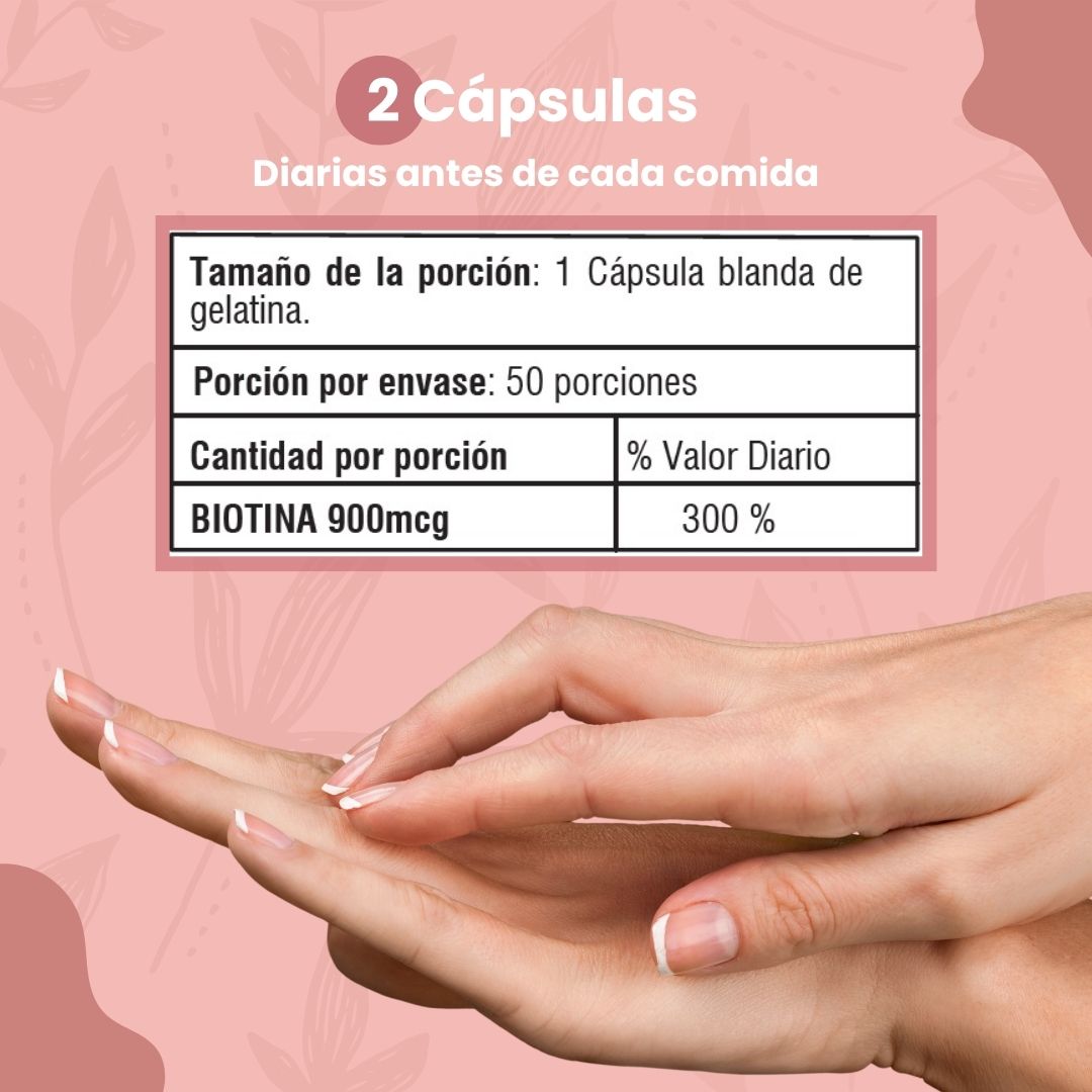 Biotina x 50 Capsulas