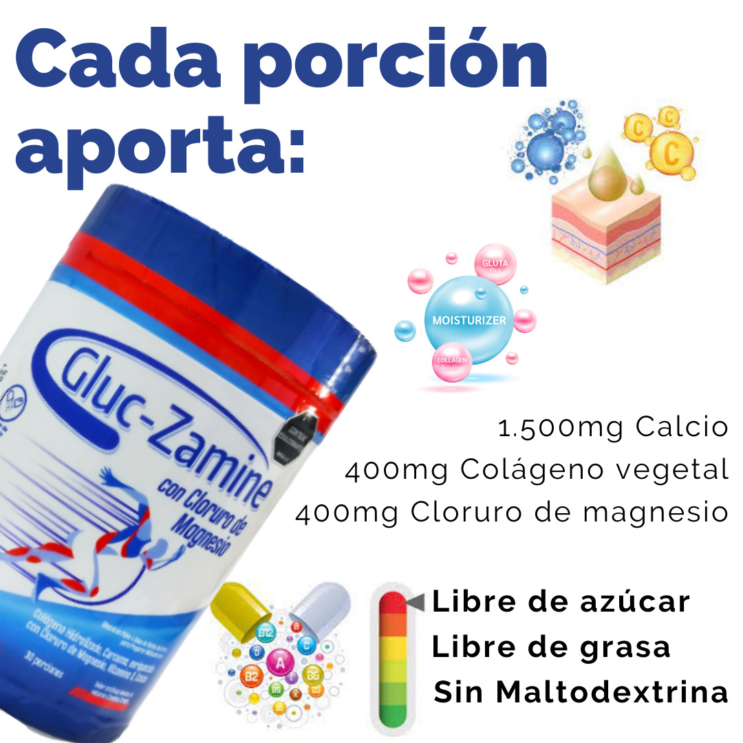 Gluc-Zamine con cloruro de magnesio 450 g