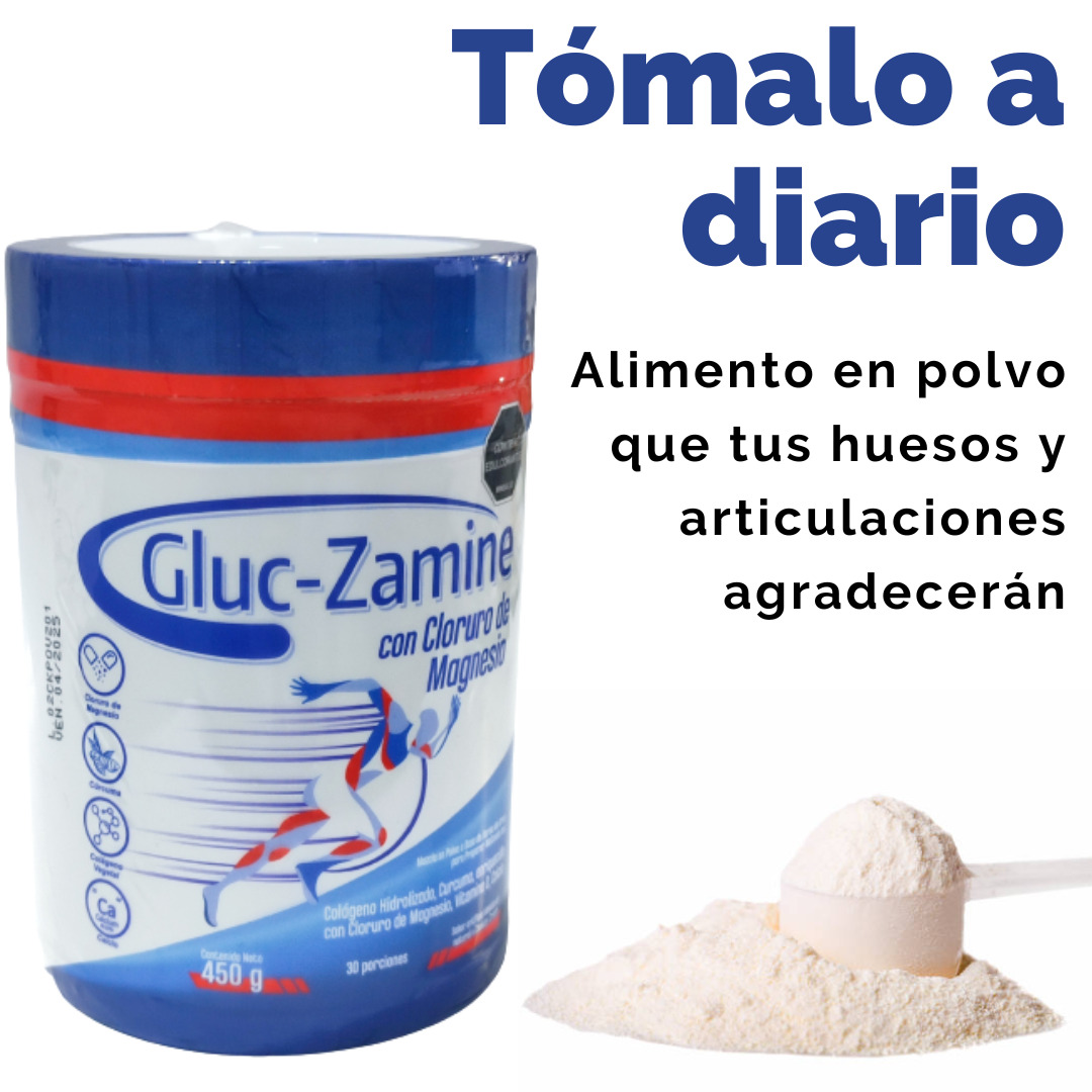 Gluc-Zamine con cloruro de magnesio 450 g