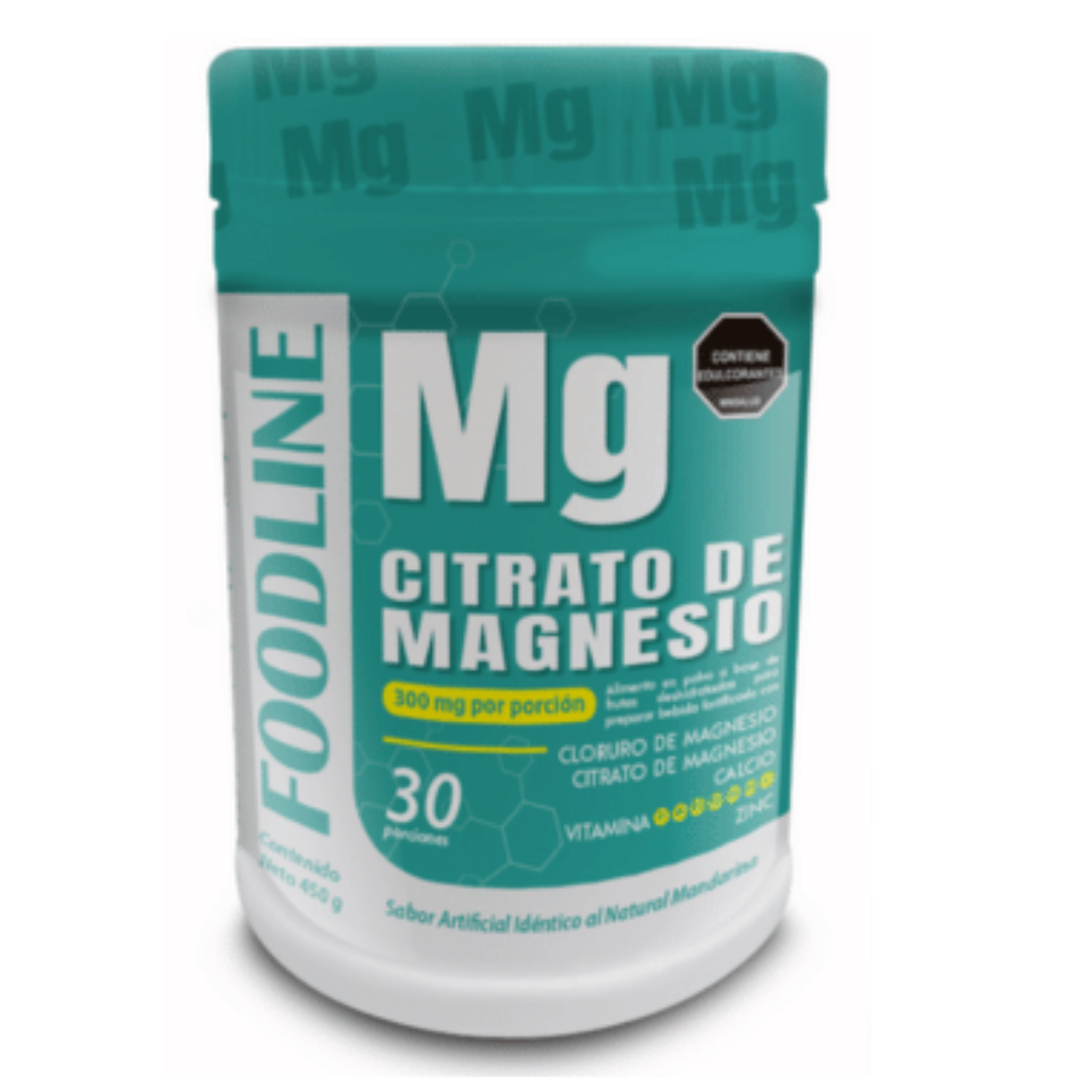 Citrato de magnesio Foodline x 450g