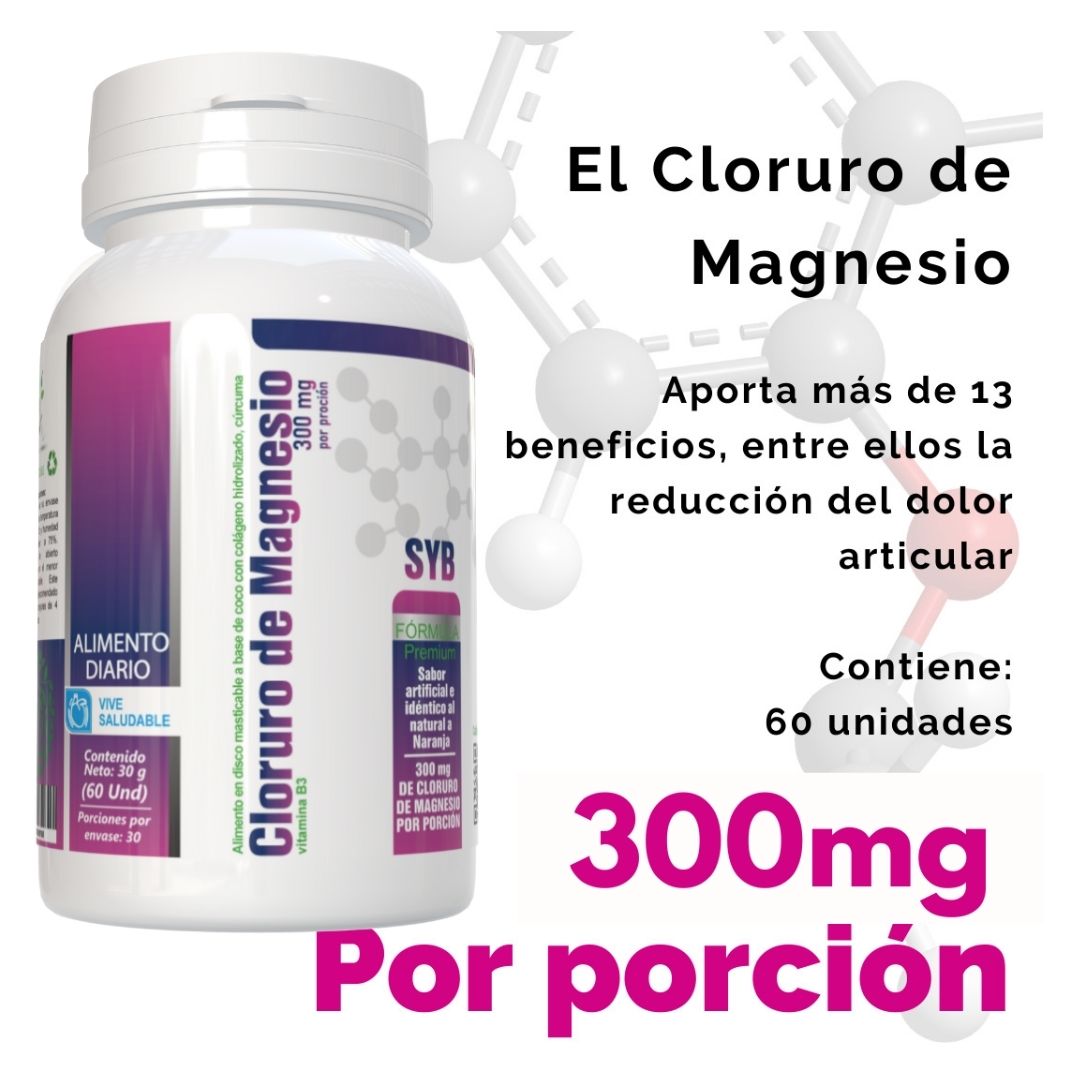 Cloruro de Magnesio x 60 tabletas