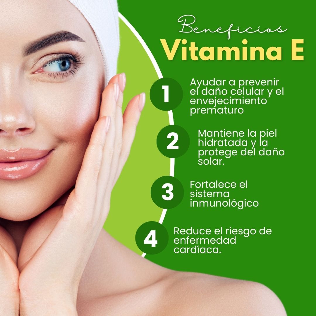 Vitamina E x 50 Cápsulas 1000 U.I.