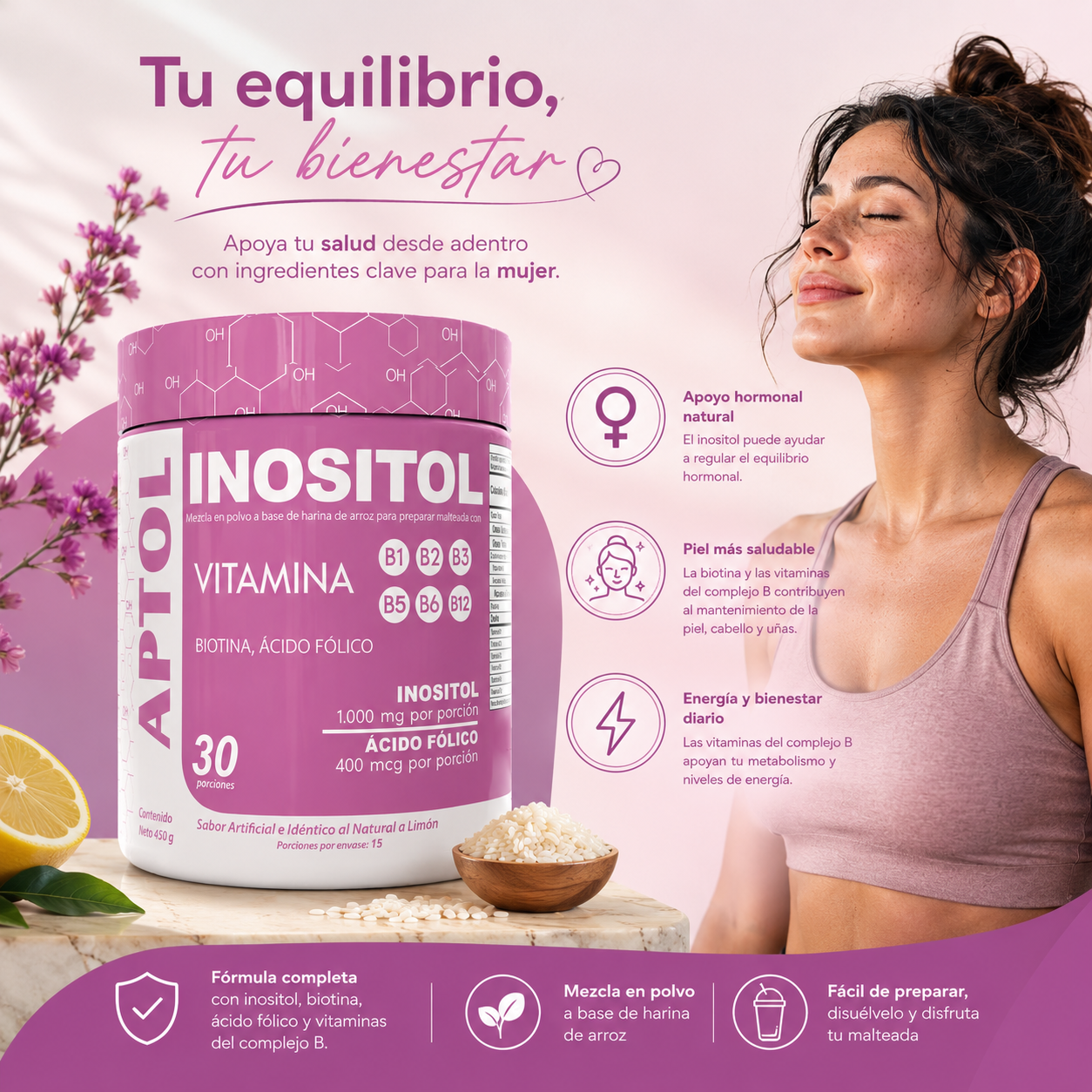 Inositol 450g