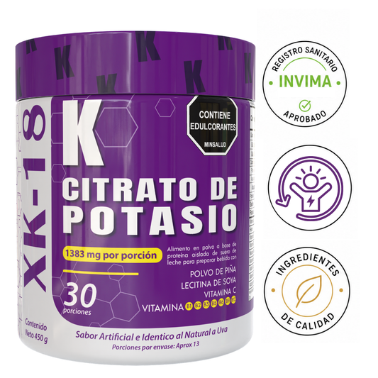 Citrato de Potasio 450g