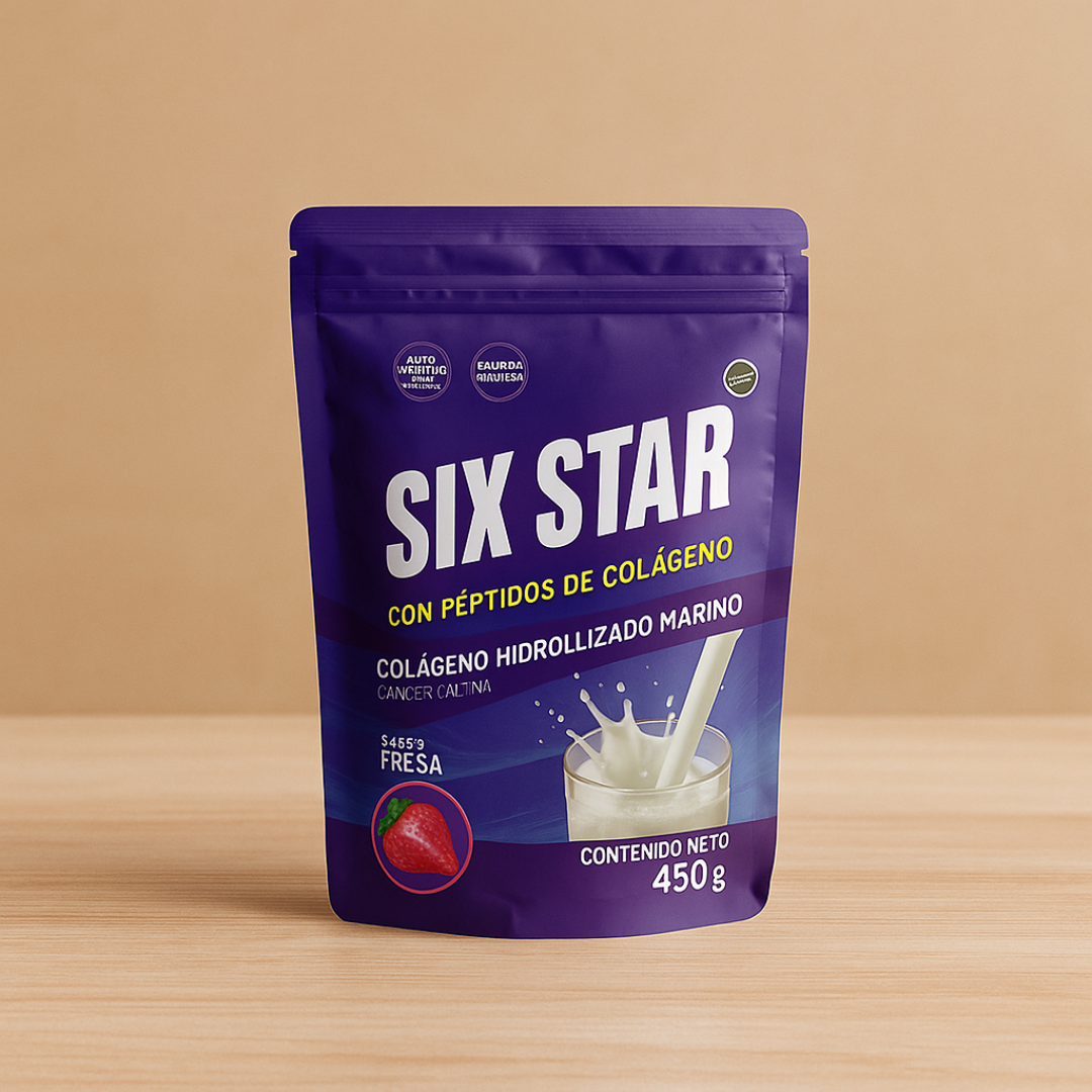 Six Star Colágeno Hidrolizado Marino 450g