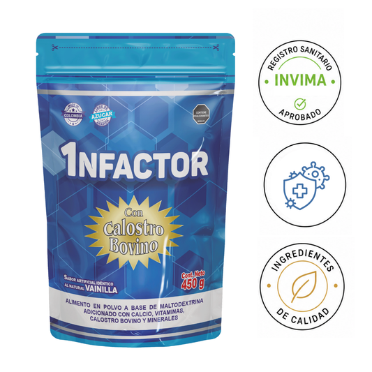 1nfactor Malteada x 450 gr
