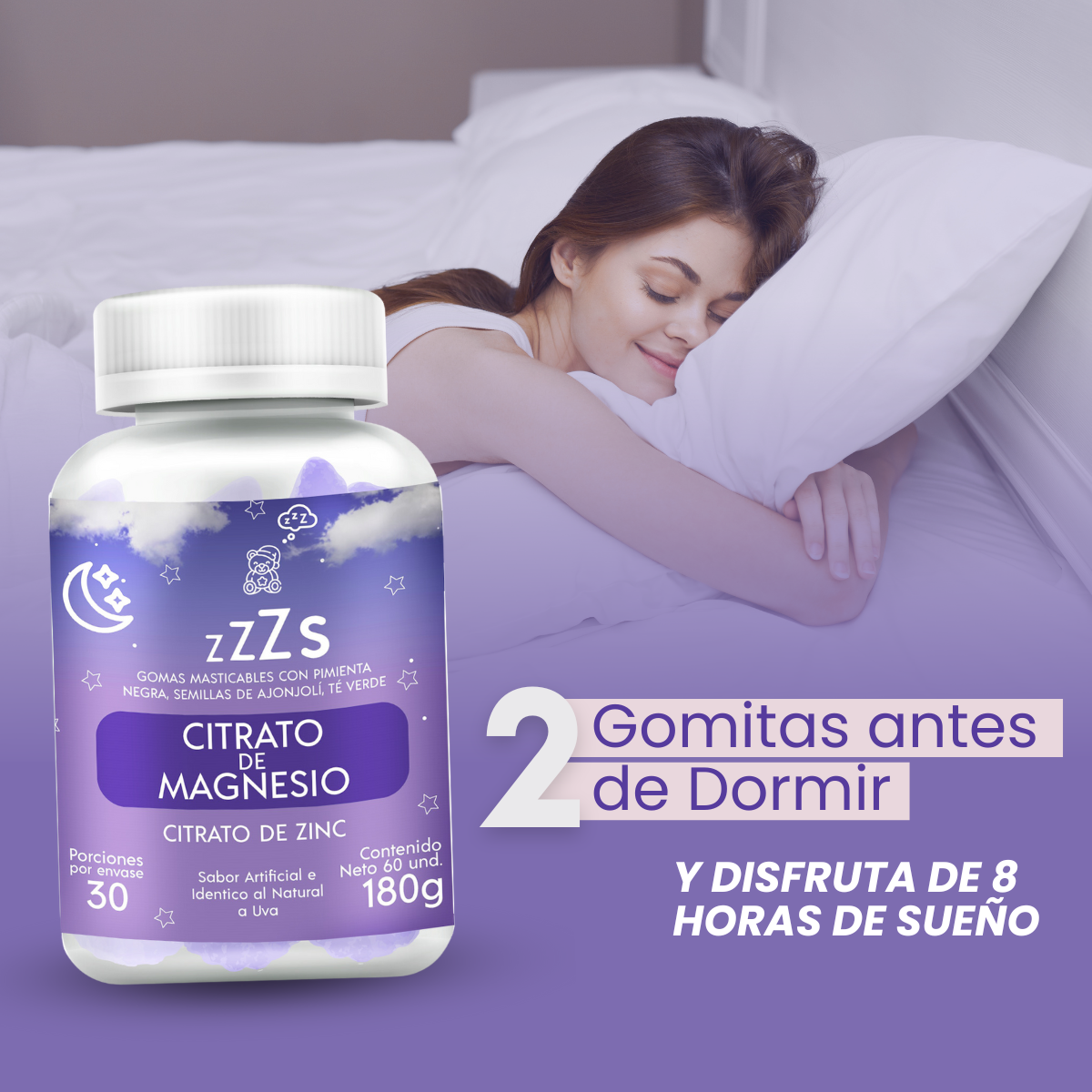 Gomitas De Citrato De Mg Para Dormir