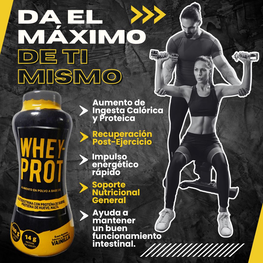 Proteína WHEY-PROT x 800 g