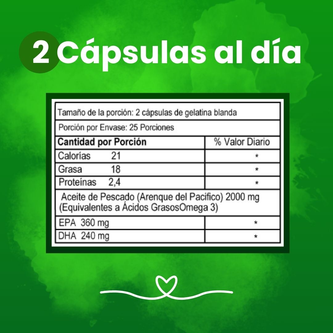 Omega 3 x 50 Cápsulas