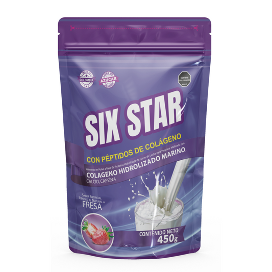 Six Star Colágeno Hidrolizado Marino 450g