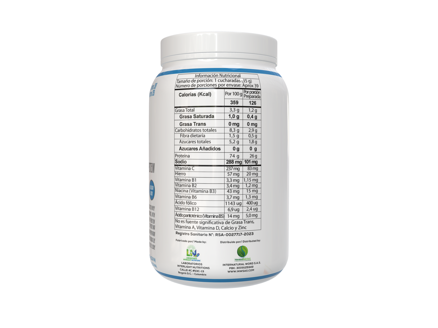 Proteína Limpia 3lb SI100 ISO WHEY