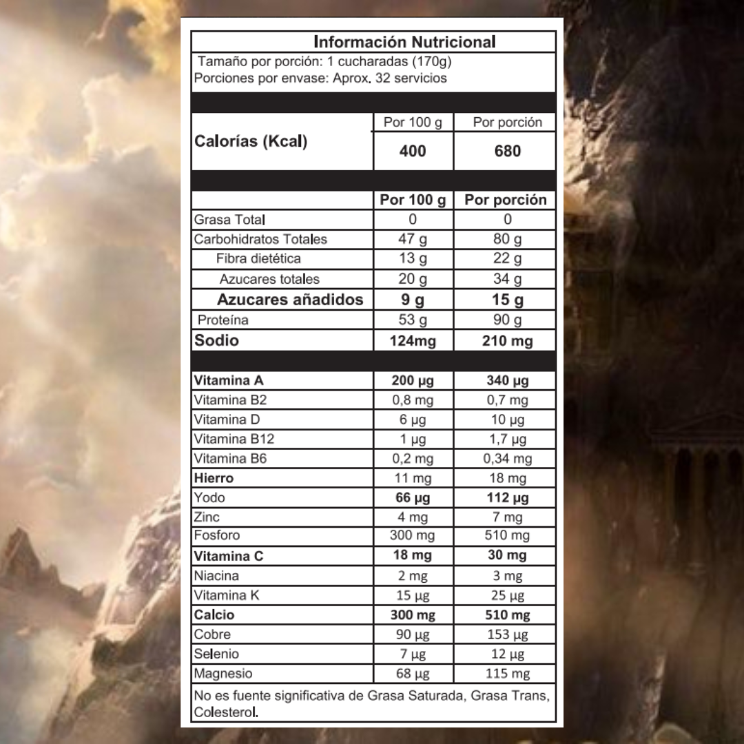 Proteína 12 lb Hipercalórica God Whey