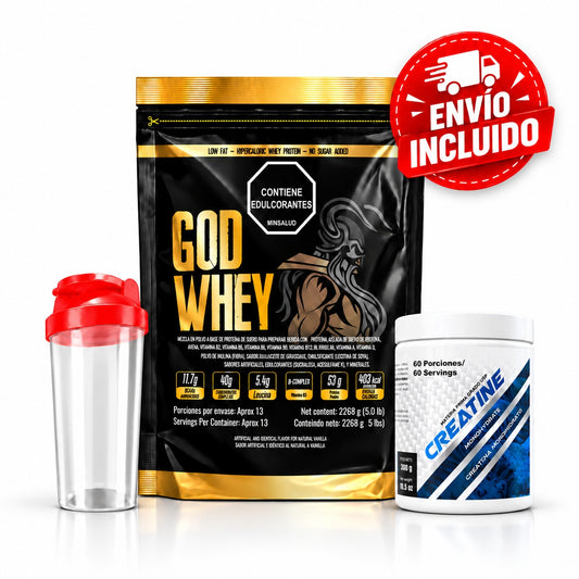 Proteína 5lb + Creatina Pura 100%