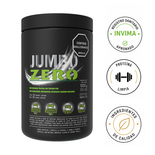Combo Proteína Limpia Jumbo Zero x 2.2 Lbs + Depurativo & un Shacker