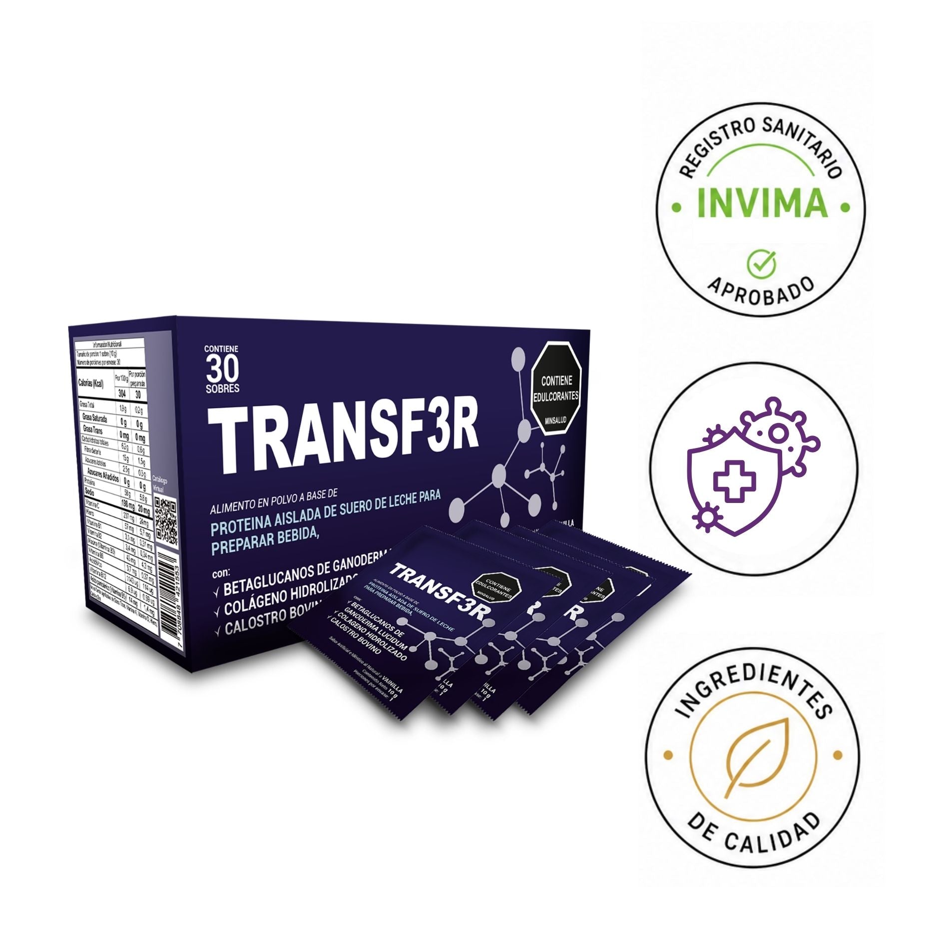 TRANSFER X 30 SACHET'S